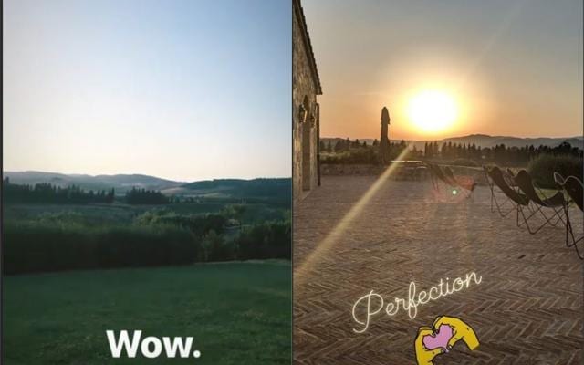 Priyanka Chopra and Nick Jonas shared these pictures on their Instagram stories. Priyanka Chopra and Nick Jonas shared these pictures on their Instagram stories.