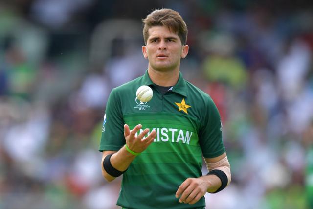 Pakistan's Shaheen Shah Afridi prepares to bowl during the 2019 Cricket World Cup group stage match between Pakistan and Bangladesh at Lord's Cricket Ground in London on July 5, 2019. (AFP) Pakistan's Shaheen Shah Afridi prepares to bowl during the 2019 Cricket World Cup group stage match between Pakistan and Bangladesh at Lord's Cricket Ground in London on July 5, 2019. (AFP)