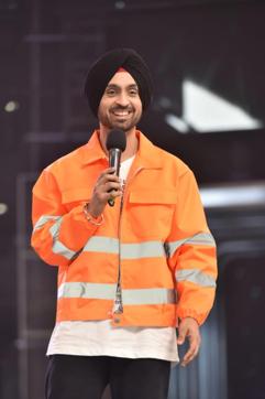 Diljit Dosanjh on the sets of Dance India Dance. Diljit Dosanjh on the sets of Dance India Dance.