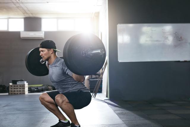 At an intermediate level with increased loading and volume, a full body training twice a week is preferred (Shutterstock) At an intermediate level with increased loading and volume, a full body training twice a week is preferred (Shutterstock)