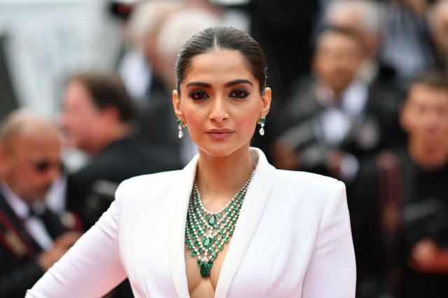 Sonam Kapoor at the Cannes Film Festival. (AFP) Sonam Kapoor at the Cannes Film Festival. (AFP)