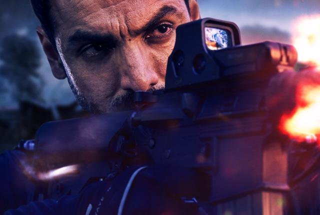 John Abraham’s look from the film, Attack. John Abraham’s look from the film, Attack.