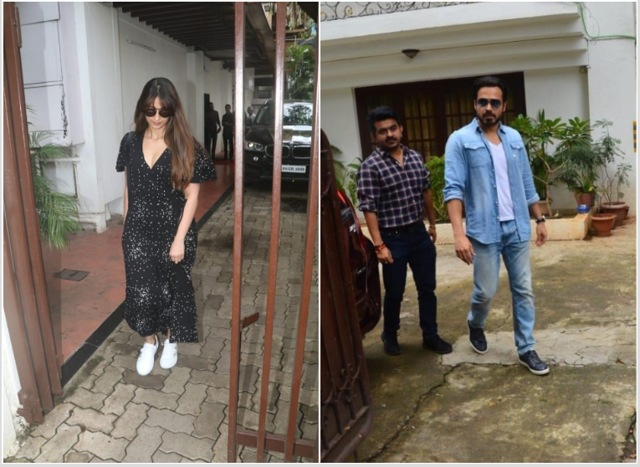 Ileana D’Cruz and Emraan Hashmi seen in Mumbai.