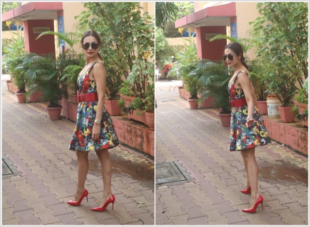 Malaika Arora is all decked up for something special.
