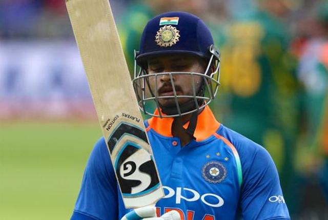 Shreyas Iyer of India leaves the field during the 5th Momentum ODI match between South Africa and India at St Georges Park on February 13, 2018 in Port Elizabeth, South Africa. (Getty Images) Shreyas Iyer of India leaves the field during the 5th Momentum ODI match between South Africa and India at St Georges Park on February 13, 2018 in Port Elizabeth, South Africa. (Getty Images)