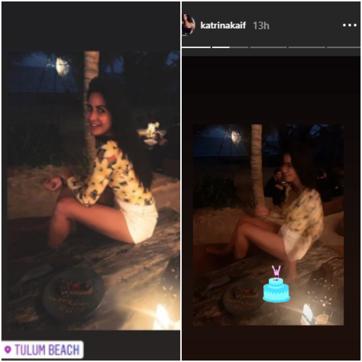 Katrina Kaif during her birthday celebrations in Mexico. Katrina Kaif during her birthday celebrations in Mexico.