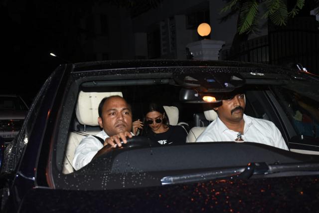 Deepika Padukone arrives at Luv Ranjan’s residence on Friday. (Varinder Chawla) Deepika Padukone arrives at Luv Ranjan’s residence on Friday. (Varinder Chawla)