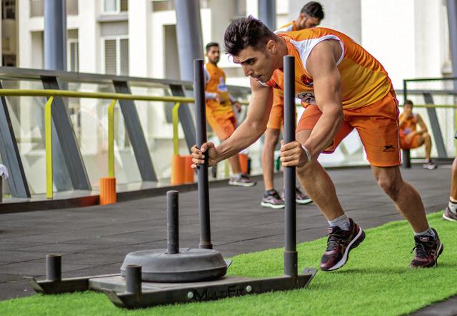 Emad Sedaghatnia (32), hails from Arak, capital of the Markazi province, Iran. Arak is 238km (148 miles) from Tehran. Sedaghatnia is making his PKL debut with the Paltans this season. (HT PHOTO)