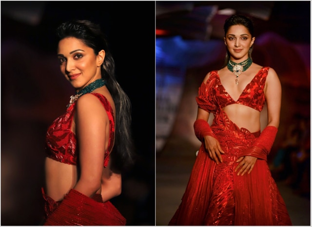 Kiara Advani at India Couture Week.