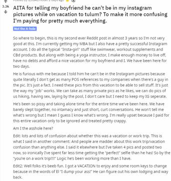 She shared this post on Reddit (Reddit/@IGAZmodel) She shared this post on Reddit (Reddit/@IGAZmodel)