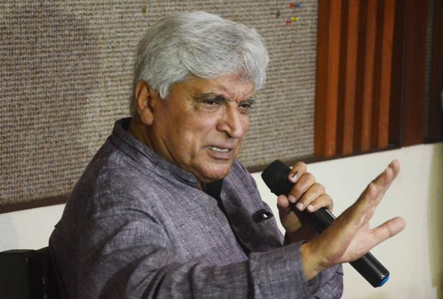 Renowned lyricist Javed Akhtar talking to media persons in Bhopal on Thursday. (ANI) Renowned lyricist Javed Akhtar talking to media persons in Bhopal on Thursday. (ANI)