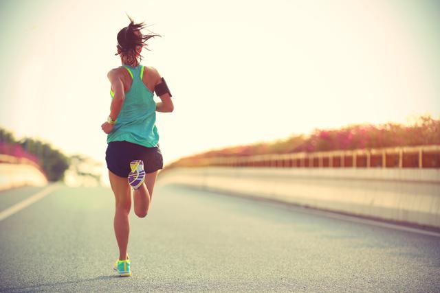 Body held straight, shoulders low and loose is the right form of running. (Shutterstock) Body held straight, shoulders low and loose is the right form of running. (Shutterstock)