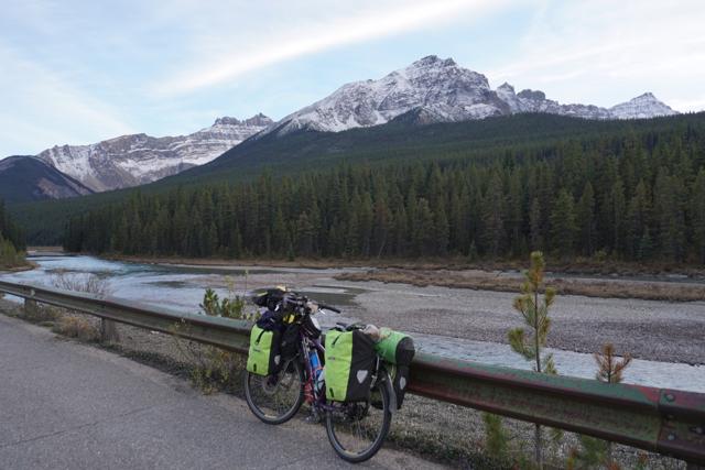 The mighty and magnificent Canadian Rockies dwarf the cold landscape along the Athabasca River (Dhruv Bogra) The mighty and magnificent Canadian Rockies dwarf the cold landscape along the Athabasca River (Dhruv Bogra)