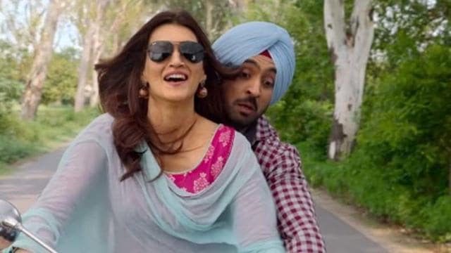 Arjun Patiala movie review: Kriti Sanon plays a reporter while Diljit Dosanjh is a cop. Arjun Patiala movie review: Kriti Sanon plays a reporter while Diljit Dosanjh is a cop.