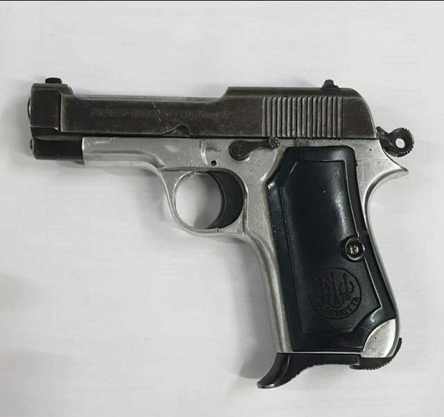 The recovered Beretta pistol. (HT photo)