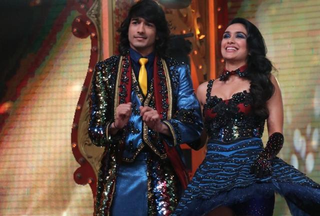 Shantanu Maheshwari and Nityaami Shirke on the sets of Nach Baliye 9. Shantanu Maheshwari and Nityaami Shirke on the sets of Nach Baliye 9.