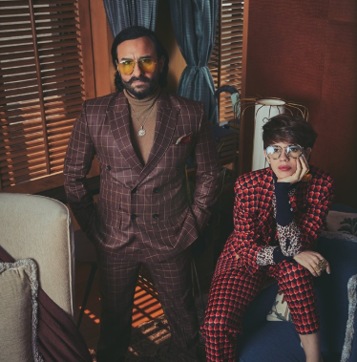 Saif Ali Khan and Kalki Koechlin.