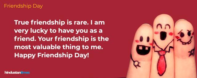 Happy Friendship Day 19 Best Wishes Quotes Facebook And Whatsapp Status Messages For Your Friends Hindustan Times