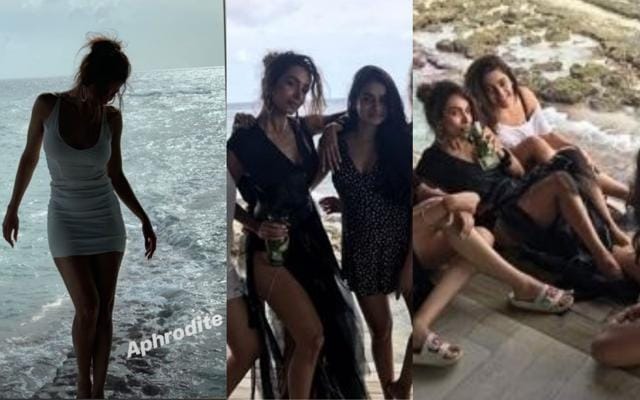 Malaika Arora having fun during the photo shoot. Malaika Arora having fun during the photo shoot.