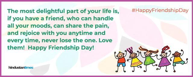 Happy Friendship Day 2019: Best wishes, quotes, Facebook and Whatsapp ...