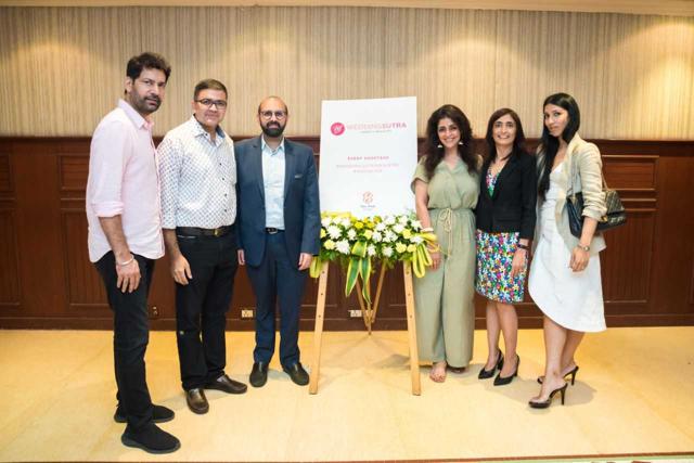 Parthip Thyagarajan (second from left), Tushar Khanna, Nandini Singh, Madhulika Mathur and Aishwarya Nair.