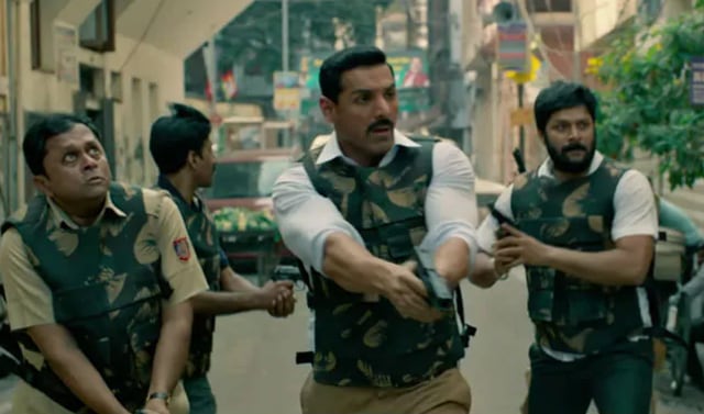 John Abraham plays a police officer in Batla House.