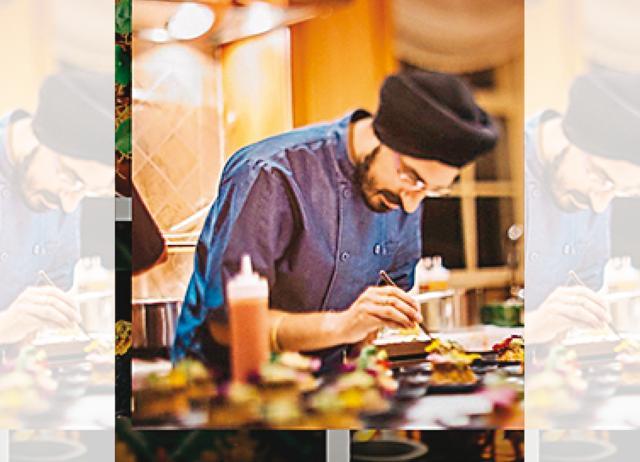 At the Punjab Grill in Washington DC, young chef Jassi Bindra has the advantage of cooking in a beautiful restaurant