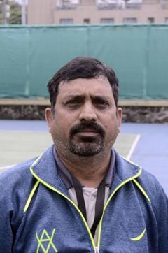 Suresh Shelar, coah, u-18 girls’ team. (Ravindra Joshi/HT PHOTO)