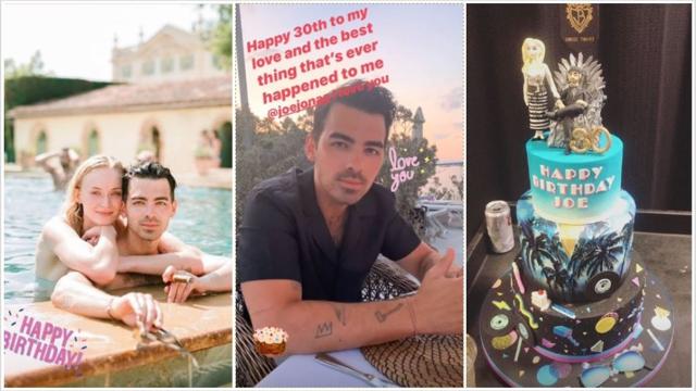 Pics shared by Sophie Turner on Joe Jonas’s birthday.