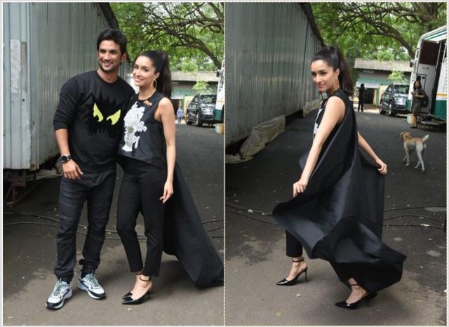 Shraddha Kapoor and Sushant Singh Rajput promote Chhichhore.