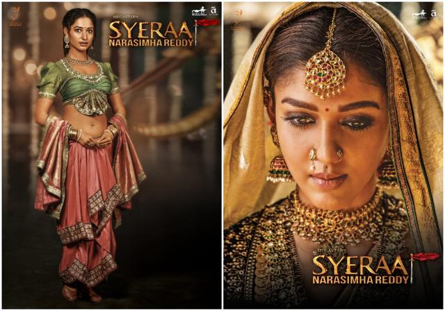 Tamannaah Bhatia and Nayanthara in Sye Raa Narasimha Reddy. Tamannaah Bhatia and Nayanthara in Sye Raa Narasimha Reddy.