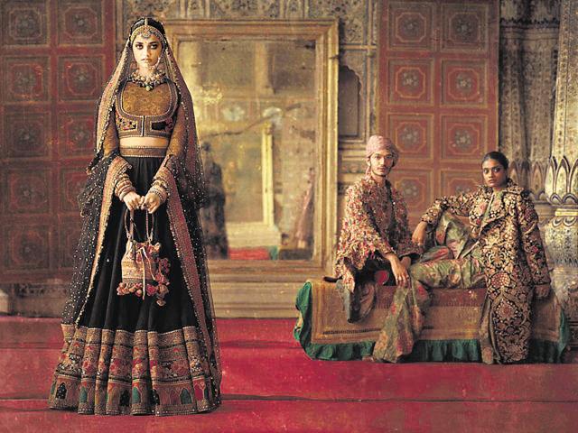 A look from Sabyasachi’s Winter 19 collection. A look from Sabyasachi’s Winter 19 collection.
