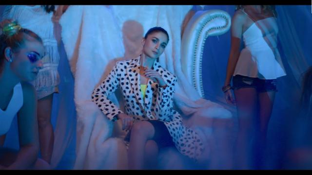 Alia Bhatt in a still from the Prada song.