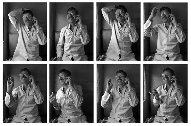 Chirodeep Chaudhuri’s work, The Commuters, stems from his travels everyday on Mumbai’s local trains (PHOTOS: CHIRODEEP CHAUDHURI) Chirodeep Chaudhuri’s work, The Commuters, stems from his travels everyday on Mumbai’s local trains (PHOTOS: CHIRODEEP CHAUDHURI)