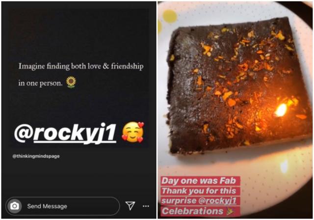 Hina Khan’s Instagram posts on boyfriend Rocky Jaiswal. Hina Khan’s Instagram posts on boyfriend Rocky Jaiswal.