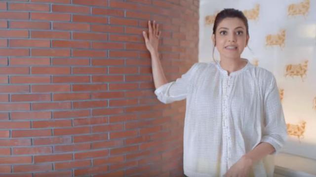 Kajal talks about a special wall in her house that been designed in circular shape. Kajal talks about a special wall in her house that been designed in circular shape.