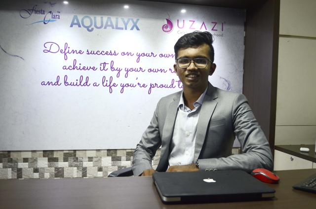Siddhant Joshi, AquaLX (Ravindra Joshi/HT PHOTO)