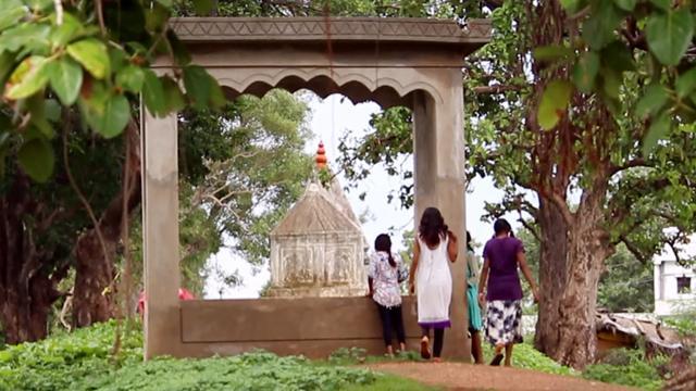 The temple is called Gangaram Magarmachh ka Mandir. The temple is called Gangaram Magarmachh ka Mandir.