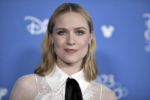 Evan Rachel Wood attends the Go Behind the Scenes with the Walt Disney Studios, press line at the 2019 D23 Expo. (Richard Shotwell/Invision/AP) Evan Rachel Wood attends the Go Behind the Scenes with the Walt Disney Studios, press line at the 2019 D23 Expo. (Richard Shotwell/Invision/AP)