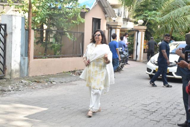 Neelima Azeem at the party. Neelima Azeem at the party.