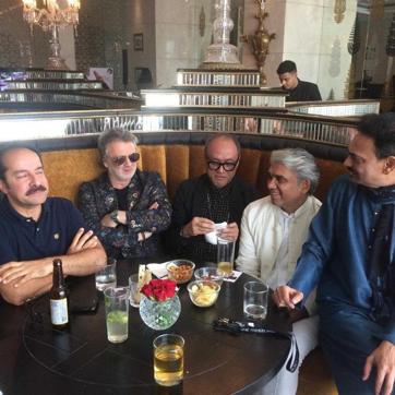 Shahab Durazi, Rohit Bal, David Abraham, Rajesh Pratap Singh and Wendell Rodricks. Shahab Durazi, Rohit Bal, David Abraham, Rajesh Pratap Singh and Wendell Rodricks.