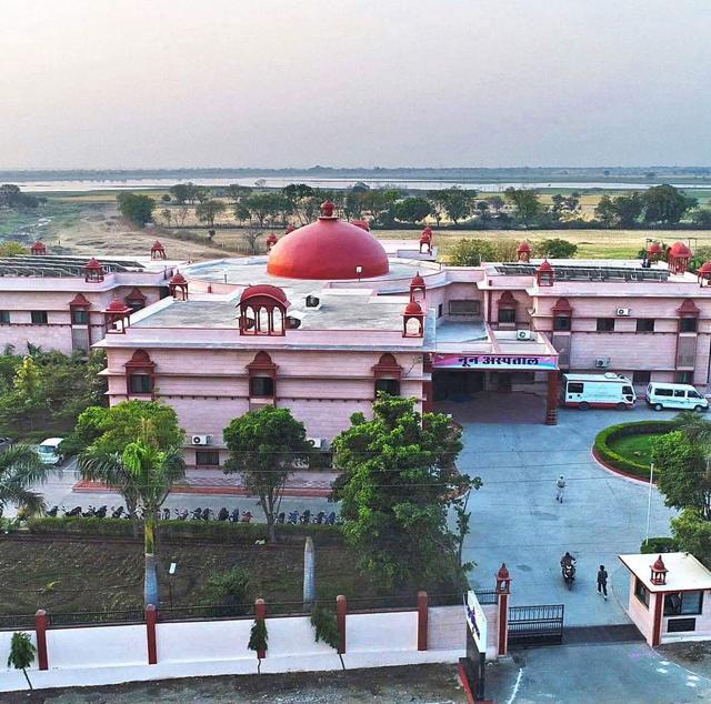 Noon Hospital is a 100-bed hospital with several multi-speciality facilities and runs on ‘no profit, no loss’ basis. (HT Photo ) Noon Hospital is a 100-bed hospital with several multi-speciality facilities and runs on ‘no profit, no loss’ basis. (HT Photo )