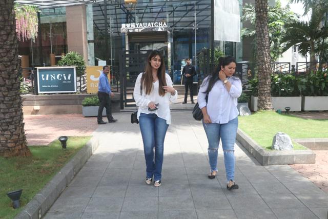Ileana D’Cruz spotted in BKC. (Varinder Chawla) Ileana D’Cruz spotted in BKC. (Varinder Chawla)