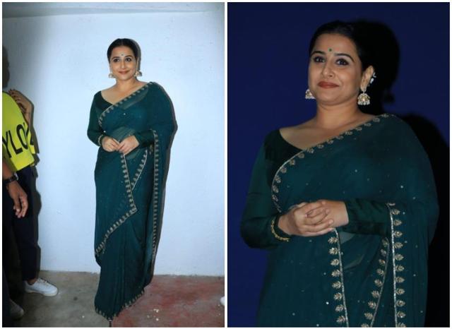 Vidya Balan at an event.