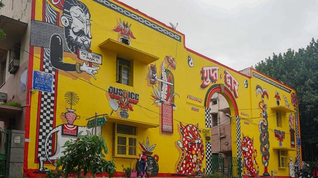 The core message: Justice, Equality, Health and Fortune. (Asian Paints) The core message: Justice, Equality, Health and Fortune. (Asian Paints)