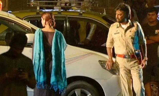 Darbar stars Nayanthara and Rajinikanth. Darbar stars Nayanthara and Rajinikanth.