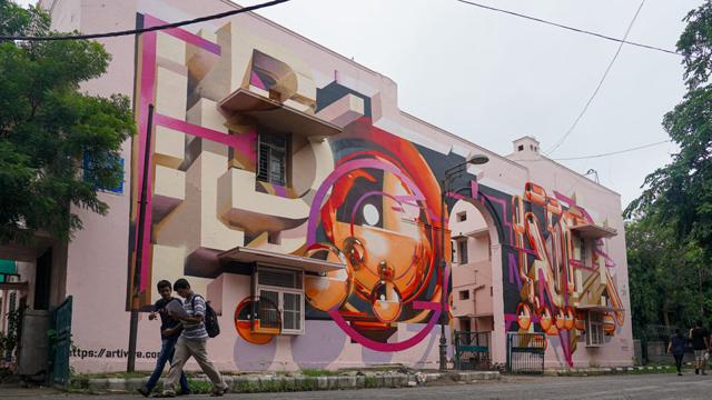 On Lodhi streets, art silently interacts with life every day. (Asian Paints) On Lodhi streets, art silently interacts with life every day. (Asian Paints)