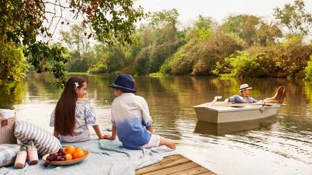 At Lodha Belmondo, nature lovers can enjoy a quiet boating experience in the evening. (Lodha Belmondo) At Lodha Belmondo, nature lovers can enjoy a quiet boating experience in the evening. (Lodha Belmondo)