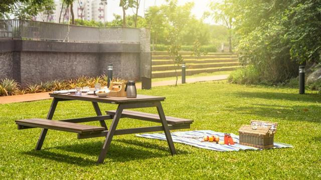 Lodha Belmondo is dotted with delightful picnic spots, sheltered cabana, sit-outs and picturesque clearings. (Lodha Belmondo) Lodha Belmondo is dotted with delightful picnic spots, sheltered cabana, sit-outs and picturesque clearings. (Lodha Belmondo)