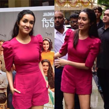 Shraddha Kapoor promotes Chhichhore. (Varinder Chawla) Shraddha Kapoor promotes Chhichhore. (Varinder Chawla)